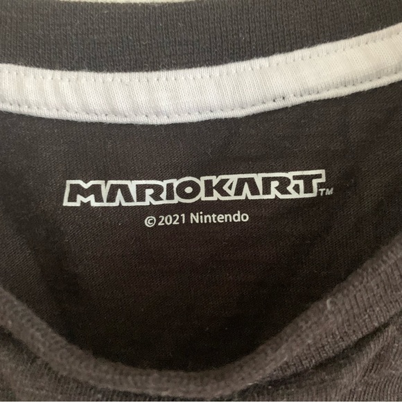 Mario Kart Next T Shirt Block Colour Boys Age 9 Years - Picture 3 of 4